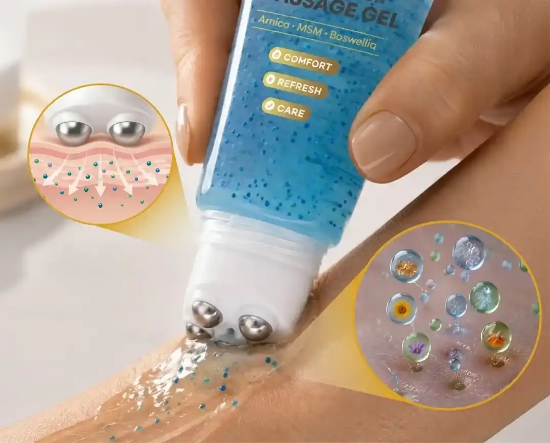 Kinzeno Gel Roller Plants and Minerals – Botanical Ingredients for Joint and Muscle Relief